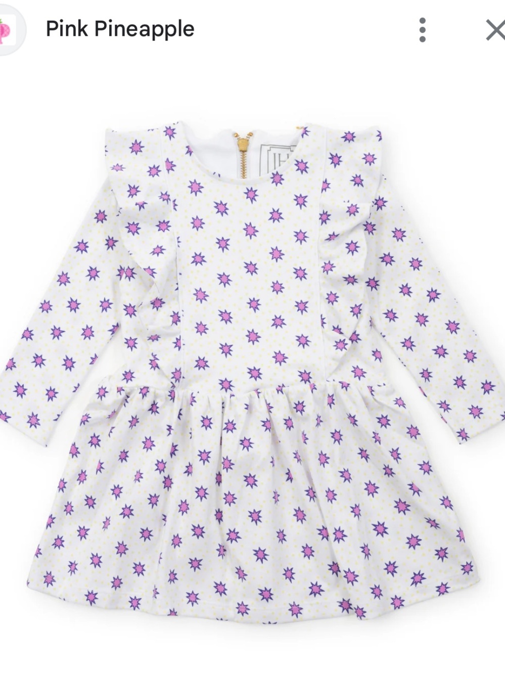 Girls' Lila and Hayes Olivia Dress- Pop Stars